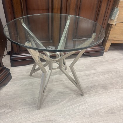 Star Shaped - Glass Side Table