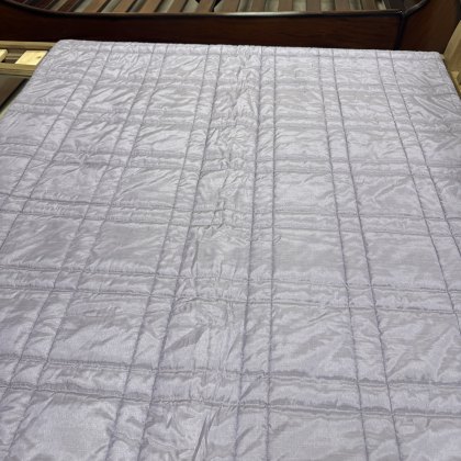 Scatterbox - Faux Silk Bed Throw - Lilac