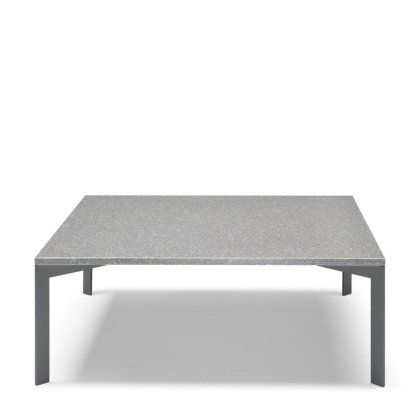 Natuzzi Editions - Wire Coffee Table - Grey Marbleagglomerate/Dusty Grey