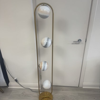 4 Ball Orbit Floor Lamp