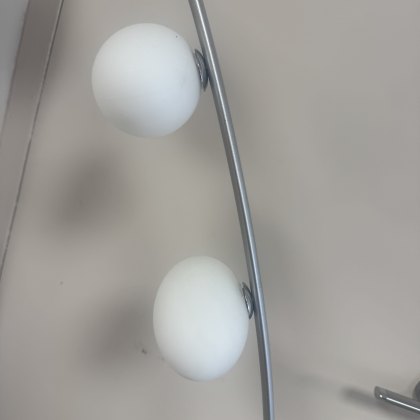 Florida - White Ball Floor Lamp