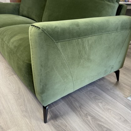 Jupiter Large Sofa in Emerald Fabric