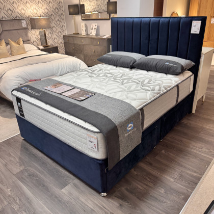 Sealy - Elevate Ultra Fleming - Kingsize Bed + Headboard + 4x Drawers