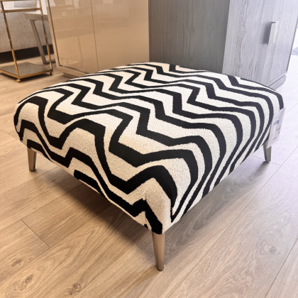 Ocean - Designer Stool in Redoma Fabric