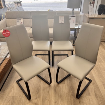 Set of 4 - Mayer Silver Chairs Set of 4 - Mayer Silver Chairs