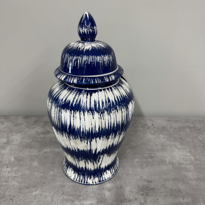 Blue & White Large Ginger Jar