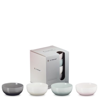 Le Creuset - Stoneware Coupe Set of 4 Cereal Bowls Le Creuset - Stoneware Coupe Set of 4 Cereal Bowls