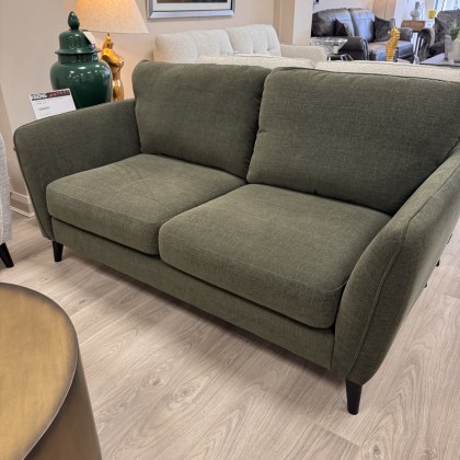 Softnord Harlow - 2 Seater in Khaki Fabric