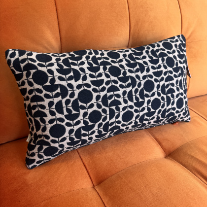 Orla Kiely - Bolster Cushion - Jigsaw Monochrome