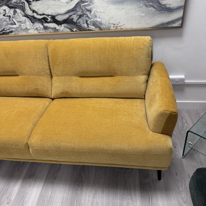Tacoma - 3 Seater Sofa in Sunshine Yellow