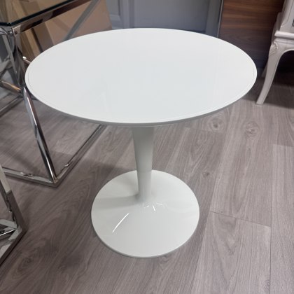 Kartell - Tiptop Mono - White Gloss Side Table Kartell - Tiptop Mono - White Gloss Side Table