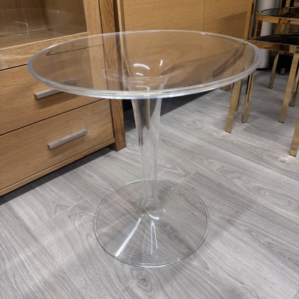 Kartell - Tiptop - Crystal Side Table Kartell - Tiptop - Crystal Side Table