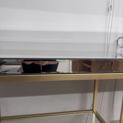 Pippa Mirrored and Gold Console Pippa Mirrored and Gold Console