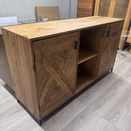 Santiago - Solid Wood Sideboard with open middle Santiago - Solid Wood Sideboard with open middle