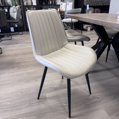 Set of 4 Rico - Stone Dining Chairs Set of 4 Rico - Stone Dining Chairs