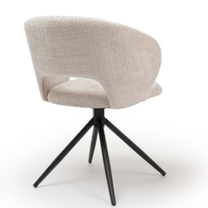 Percy - Neutral Swivel Dining Chair