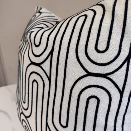Cushion Bundle - Monochrome Arch - Set of 2 Luxury Cushions