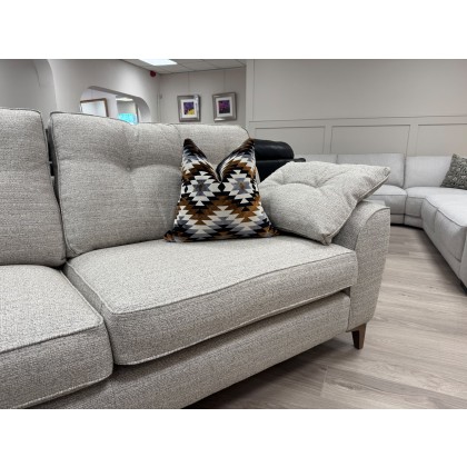 Alstons - Savannah 3 Seater Sofa - Natural Fabric