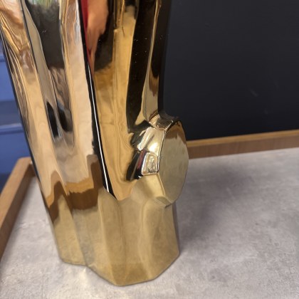 Natuzzi Editions - Vase Log Gold