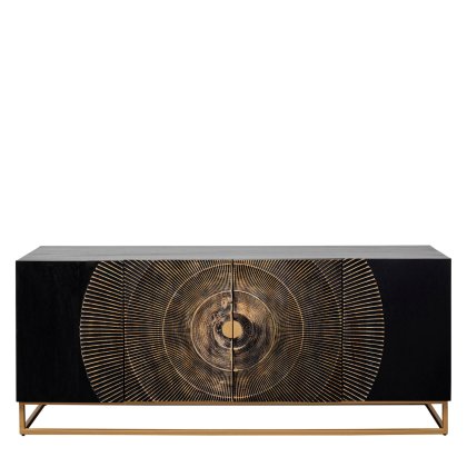 Madeira - Dark Wood Statement Sideboard Madeira - Dark Wood Statement Sideboard