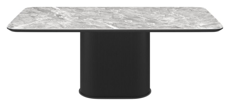 Roberto - Gloss Light Grey Ceramic Coffee Table Roberto - Gloss Light Grey Ceramic Coffee Table