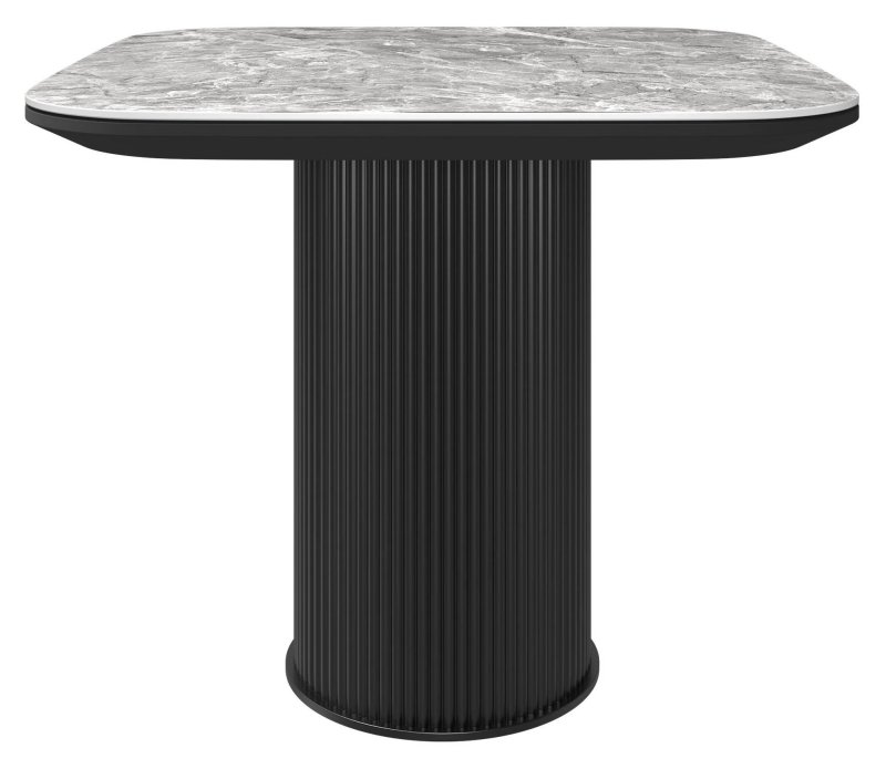 Roberto - Gloss Light Grey Ceramic Side Table Roberto - Gloss Light Grey Ceramic Side Table