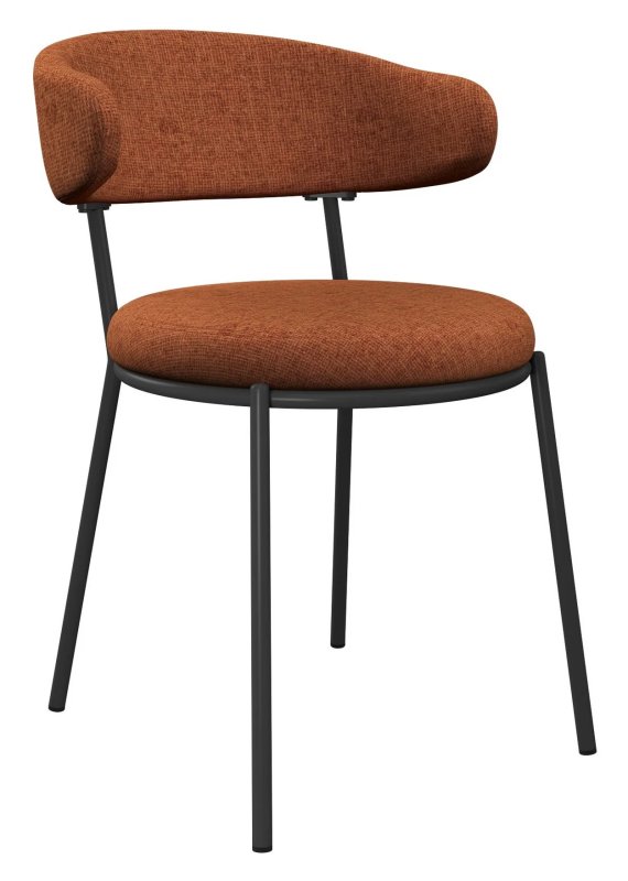 Simoni - Dining Chair Burnt Orange Simoni - Dining Chair Burnt Orange