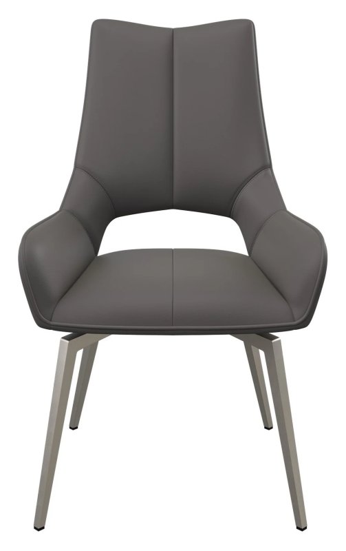 Spinello - Swivel Dining Chair Grey Spinello - Swivel Dining Chair Grey