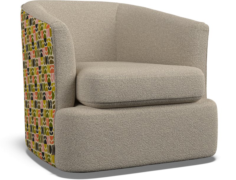 Orla Kiely - Callan Swivel Chair Orla Kiely - Callan Swivel Chair