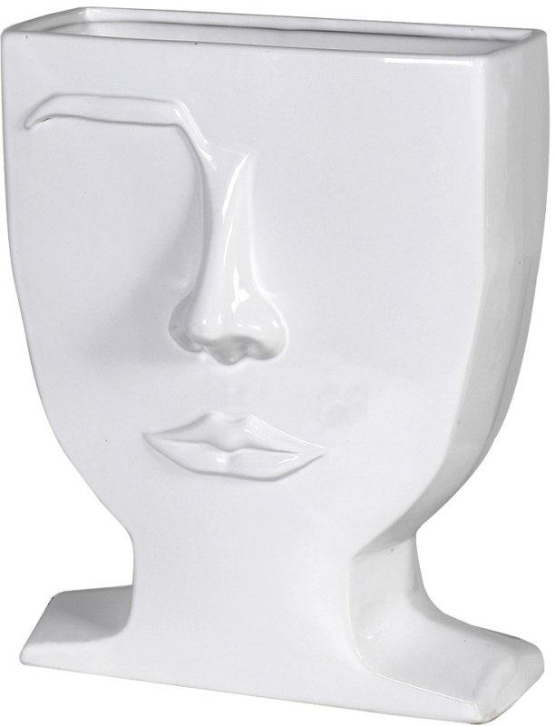 White Face Eyebrow Vase White Face Eyebrow Vase