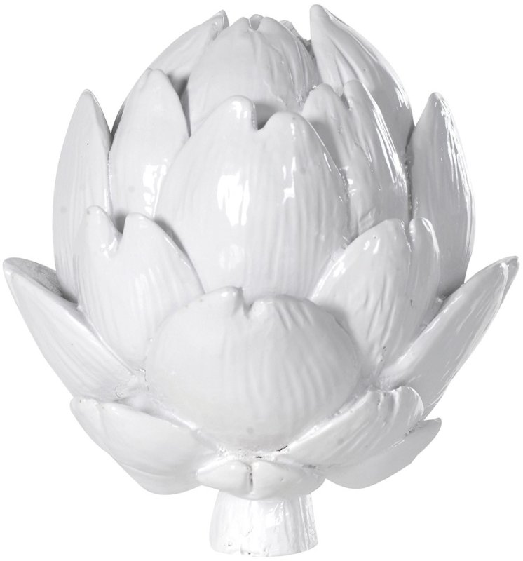 White Artichoke Ornament White Artichoke Ornament