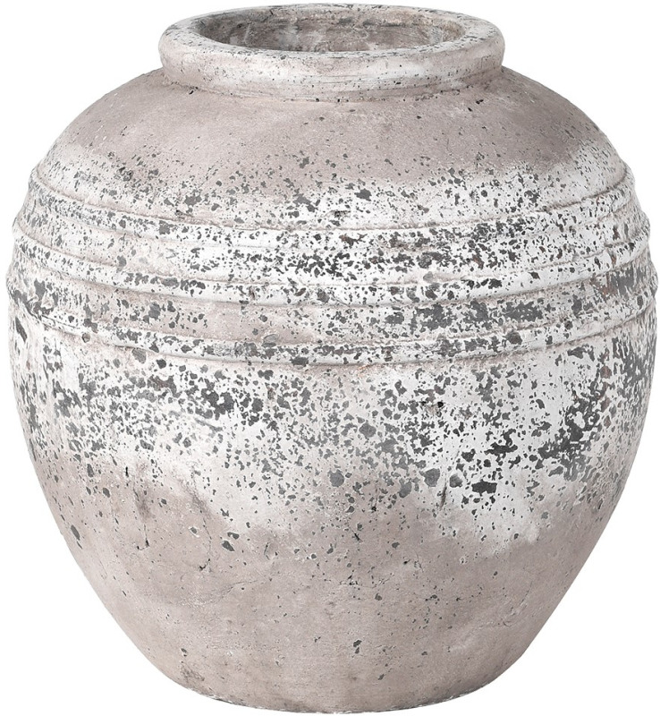 Large Distressed Stone Vase Large Distressed Stone Vase