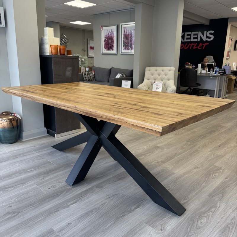 Echo Park - 200cm Solid Oak Dining Table Echo Park - 200cm Solid Oak Dining Table