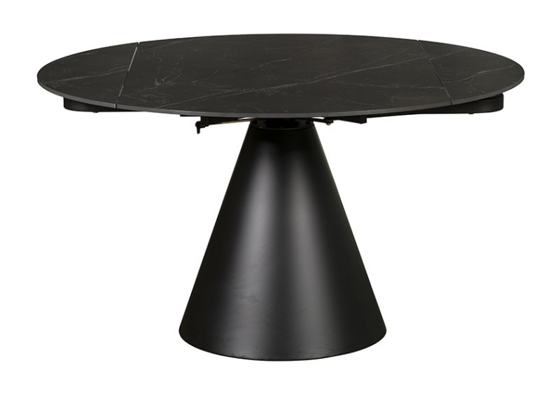 Star - Extending Round Table Black Star - Extending Round Table Black