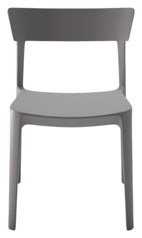 Calligaris - Skin Chair - Matt Taupe Calligaris - Skin Chair - Matt Taupe