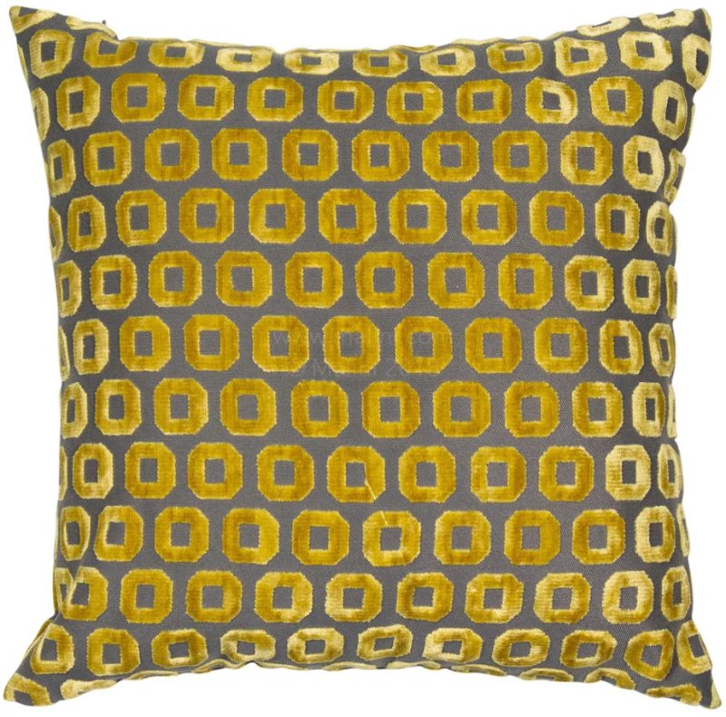 Bentley Mustard Large - Cushion Feather Filled Bentley Mustard Large - Cushion Feather Filled