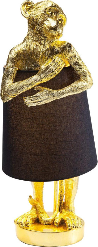 Monkey Table Lamp Gold/Black Monkey Table Lamp Gold/Black