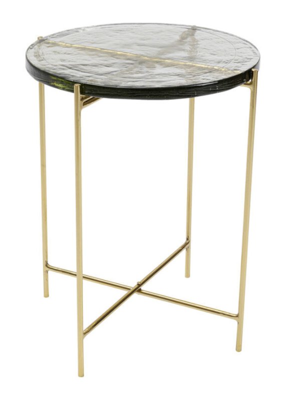 Handcrafted Glass Ice - Side Table Handcrafted Glass Ice - Side Table