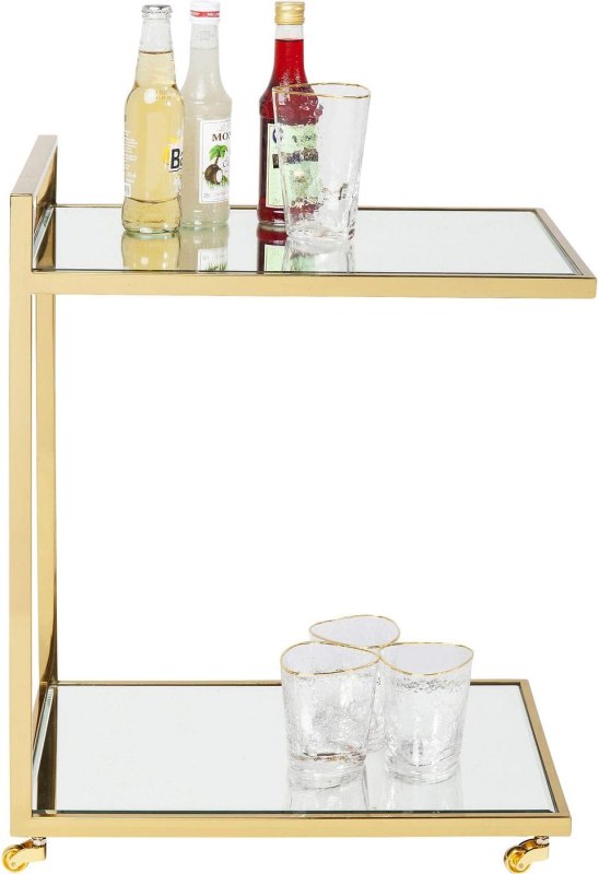 Drinks Trolley Chrome Classy Drinks Trolley Chrome Classy