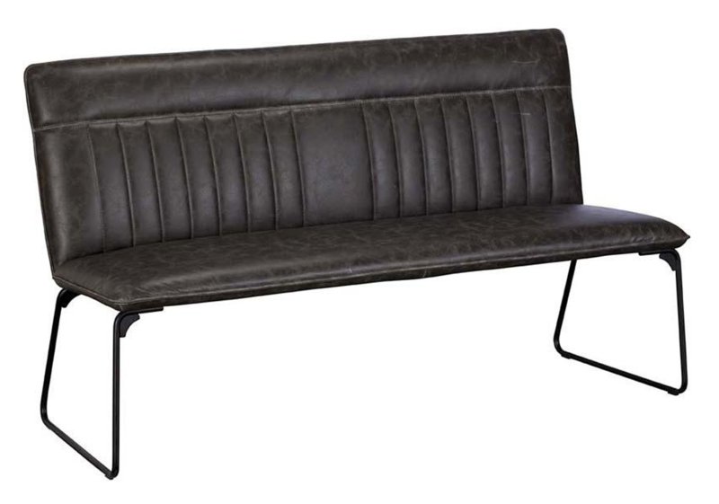 Cooper - High Back Bench - Grey Cooper - High Back Bench - Grey