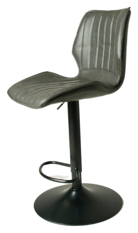 Alfa - Swivel Barstool - Grey Alfa - Swivel Barstool - Grey