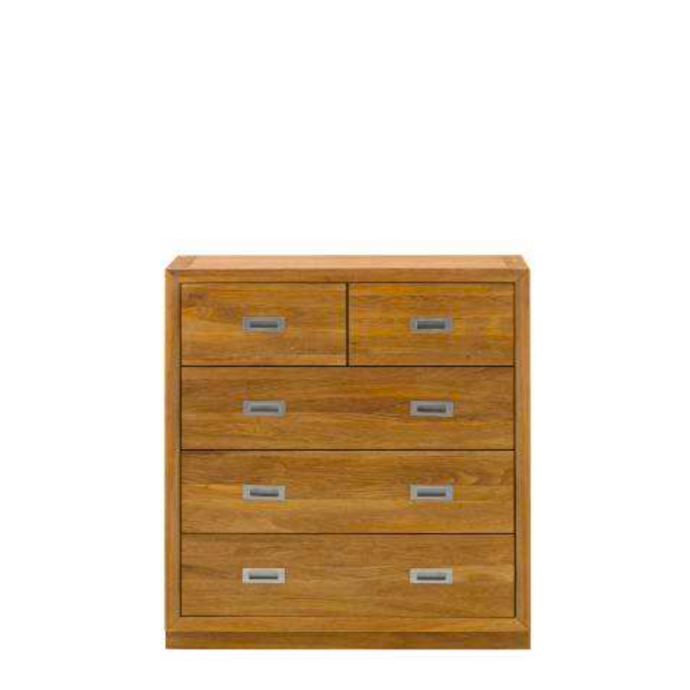 Nevada - Oak Chest of Drawers 3+2 Nevada - Oak Chest of Drawers 3+2