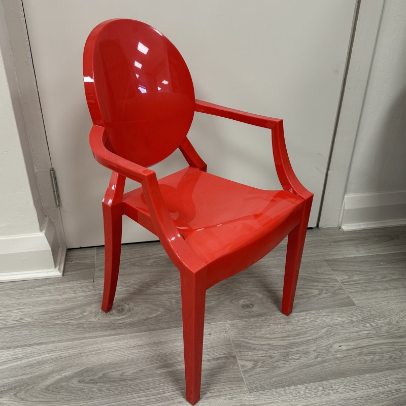 Kartell Lou Lou Ghost - Glossy Red Kartell Lou Lou Ghost - Glossy Red