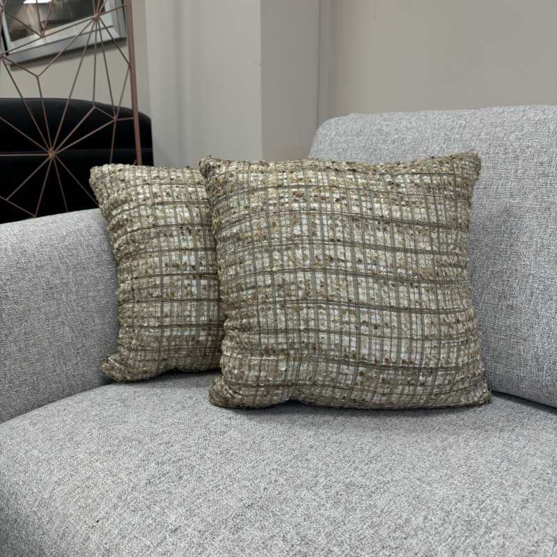 Set of 2 Natural Textures - Luxury Cushion from Ashley Manor Set of 2 Natural Textures - Luxury Cushion from Ashley Manor