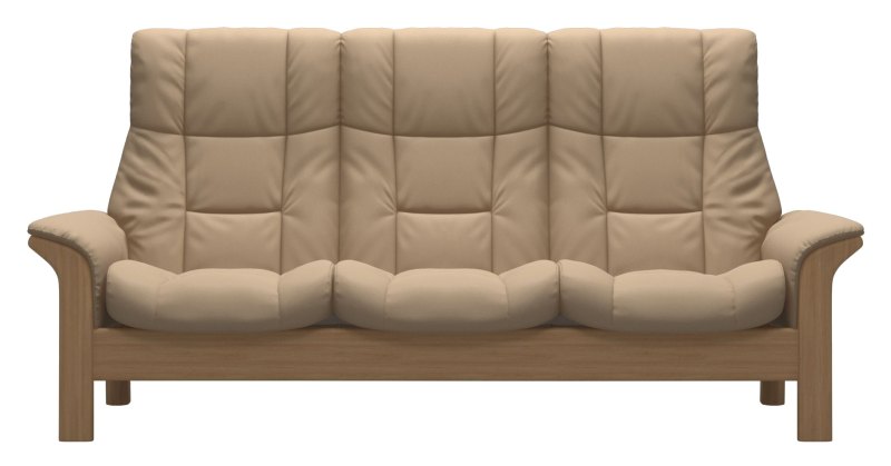 Quickship Stressless Windsor - (M) Highback 3 Seater Sofa Quickship Stressless Windsor - (M) Highback 3 Seater Sofa