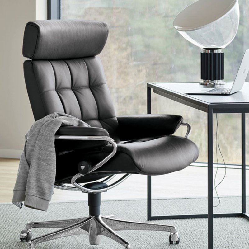 Quickship Stressless London - Office Chair Quickship Stressless London - Office Chair