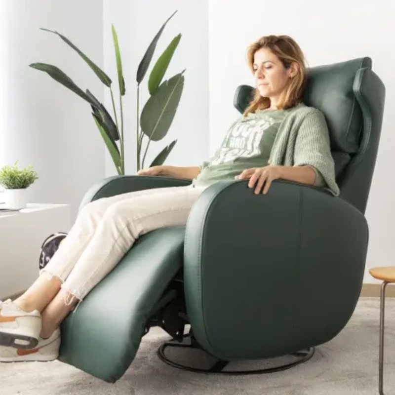 Fama - Kim Leather Swivel Power Recliner Fama - Kim Leather Swivel Power Recliner