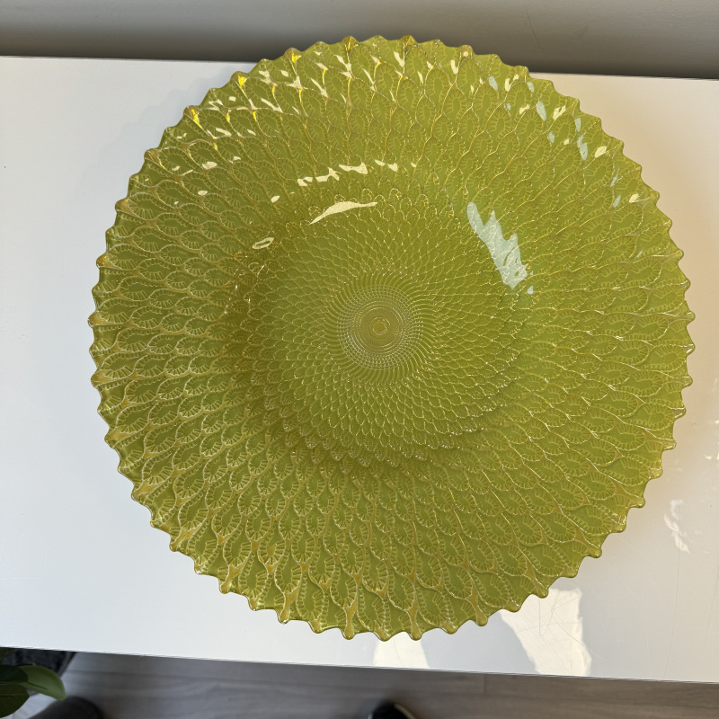 Detailed Table Top Bowl Green Detailed Table Top Bowl Green