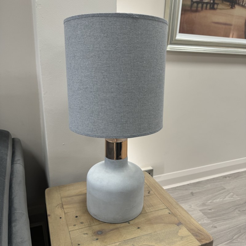 Concrete/Rose Gold - Table Lamp Concrete/Rose Gold - Table Lamp