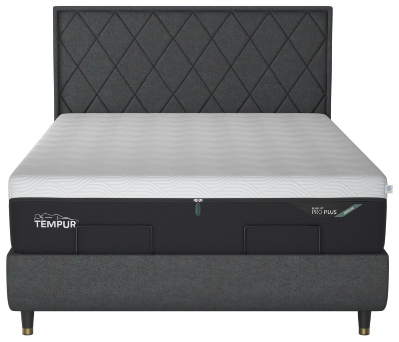 TEMPUR® Arc - Static Disc with Quilted Headboard TEMPUR® Arc - Static Disc with Quilted Headboard